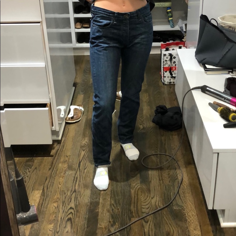 RAG AND BONE SUPER HIGH RISE BLUE JEANS SIZE 27